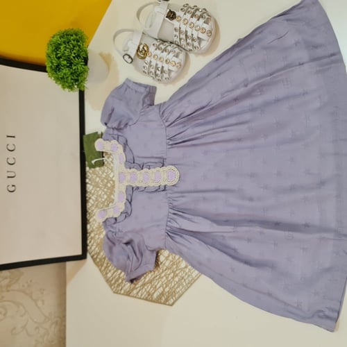 فستان بناتي ناعم وأنيق