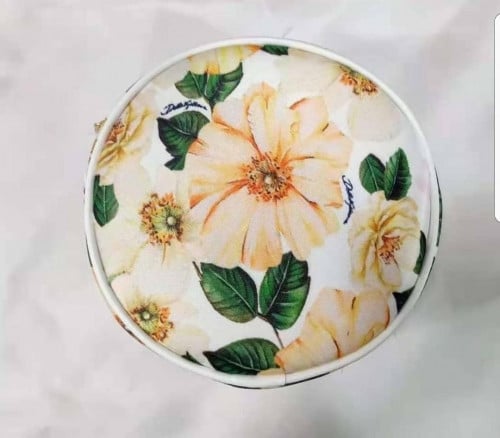 شنطة موردة بالاصفر