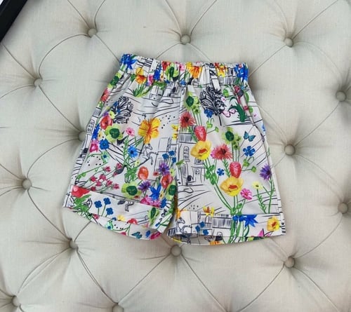 طقم بالوان صيفيه جميلة من قطعتين