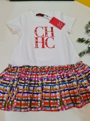 فستان بناتي بالوان جميلة جدا