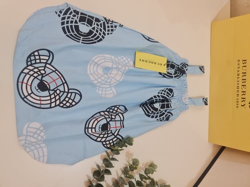 فستان بناتي صيفي ناعم