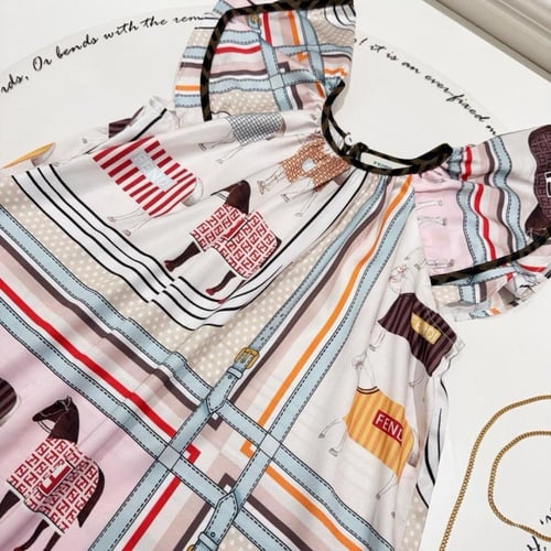 فستان بناتي ناعم صيفي