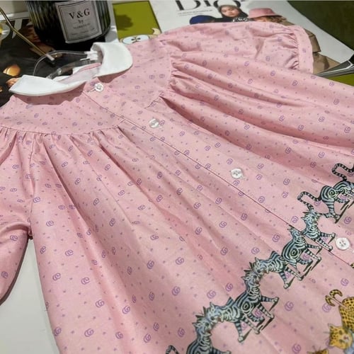 فستان بناتي أنيق جدا بتفاصيل جميله