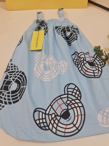 فستان بناتي صيفي ناعم