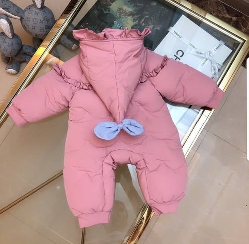 افرول شتوي مبطن بالفرو مع الشنطه