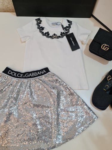 تيور فخم جدا بتفاصيل من الترتر الفضي