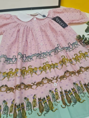 فستان بناتي أنيق جدا بتفاصيل جميله