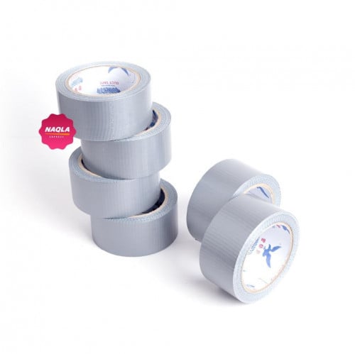 6 حبات شريط لاصق رمادي 25 ياردة