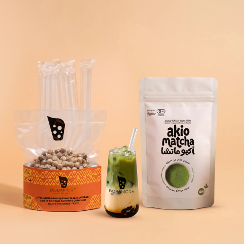 Matcha Boba Set