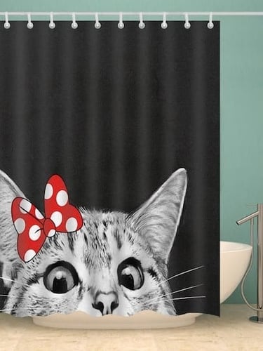 ستار القط للبانيو