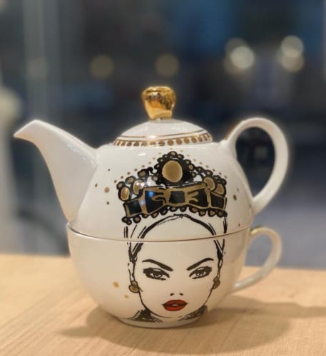 ابريق شاي+كوب