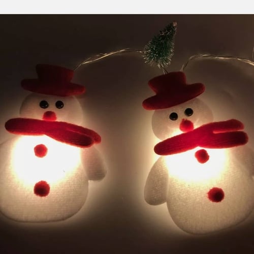 اضاءة رجل الثلج