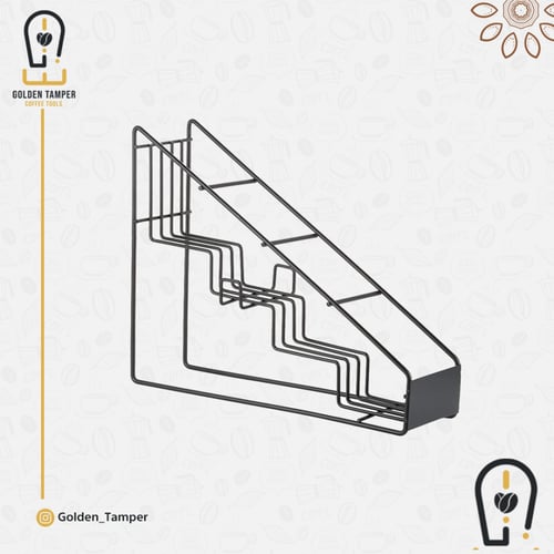 قاعدة عرض النكهات والسيرب – تصميم مدرج عصري