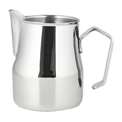 بتشر فضي تبخير الحليب 350ml بفوهة مدببة لون فضي