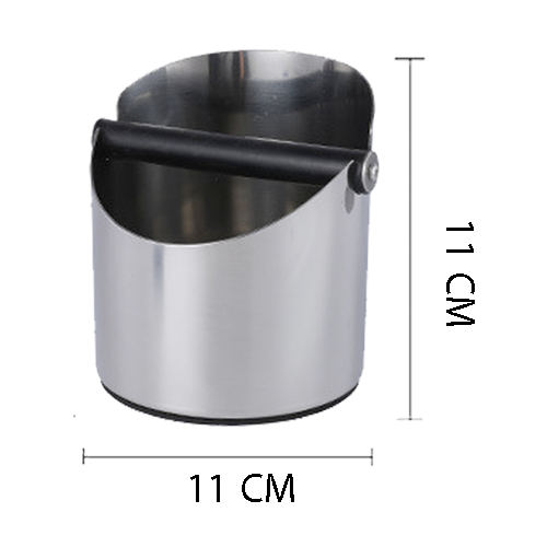وعاء مهملات القهوة ستيل فاخر – 11×11 سم