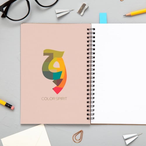 تصميم أو رسم دفتر مع الطباعة والإرسال