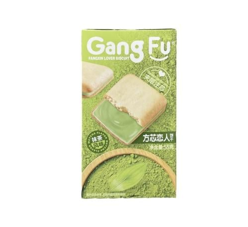 بسكويت مربع بكريمة الماتشا 55جرام