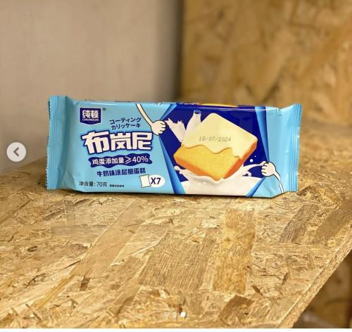 كريسبي كيك بكريمة الحليب انتاج الصين 70g