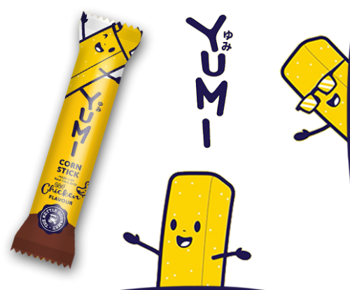 أعواد الذرة الخفيفة بنكهة الدجاج صالح لـ النباتيين