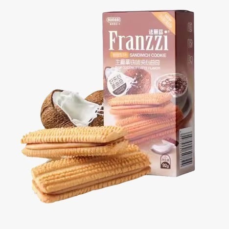 بسكويت فرانزي بحشوة الجوز الهند ولاتيه 92g