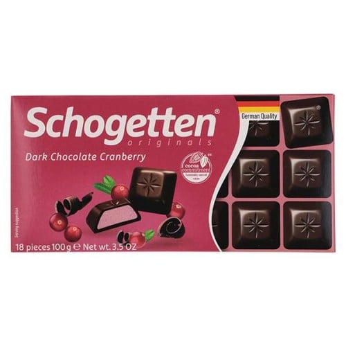 شوكولاتة شوجتن بنكهة الدرك شوكلت والتوت 100g (مستو...