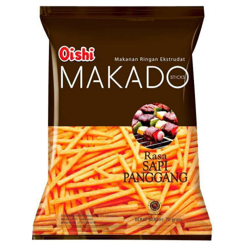 شبس اعواد بنكهة المشويات مستورد من اندنوسيا 60g