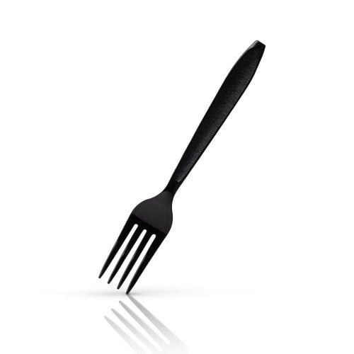 شوكة طعام كبير اسود (50 حبة). 2622