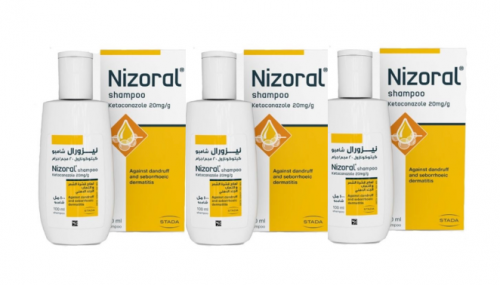 3 عبوات نيزورال شامبو ضد القشرة - 100 مل