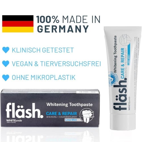 معجون تبيض الاسنان بالليمون والنعناع