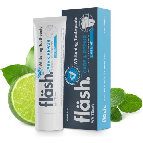 معجون تبيض الاسنان بالليمون والنعناع