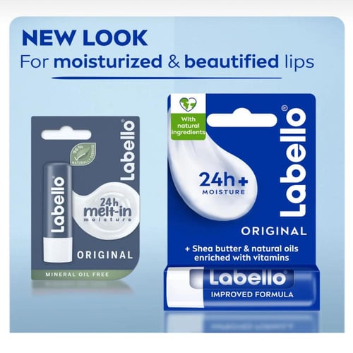 لابيلو مرطب للعناية بالشفاه اورجينال