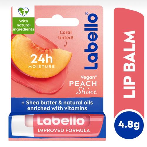لابيلو مرطب للعناية بالشفاه بالخوخ