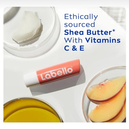 لابيلو مرطب للعناية بالشفاه بالخوخ