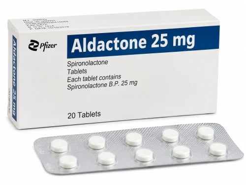 Aldactone 25 mg – أقراص سبيرونولاكتون أ