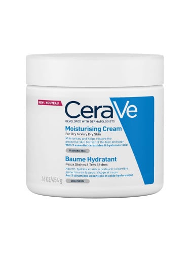 كريم ترطيب الوجه والجسم من سيرافي 454 مل