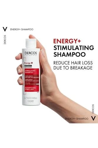Vichy شامبو ديركوس المنشط، 200 مل، يقلل من تساقط ا...
