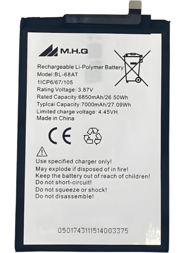 BL-68AT Infinix POVA 2 (LE7) (BL-68AT) BATTERY -بط...