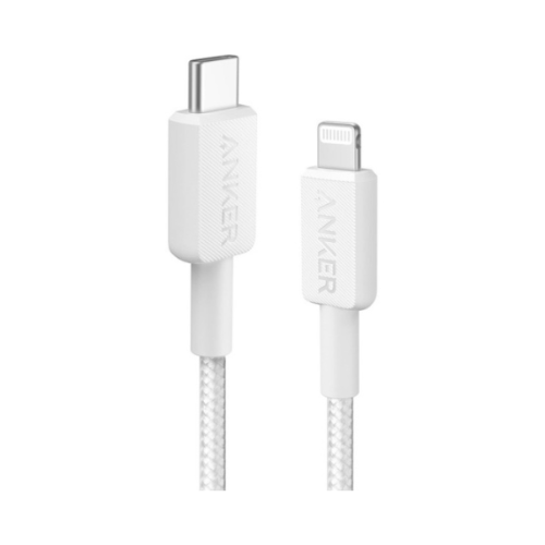 ANKER - كيبل شحن قماش 322 - من لا يتنج إلى تايب سي...