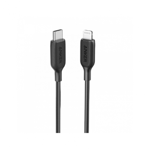ANKER -كابل ايفون PD سريع - اسود - م/ A80P1 ماركة...