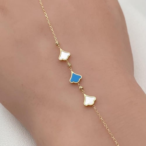 كف ذهب عيار 18 الوزن 1.69 جرام