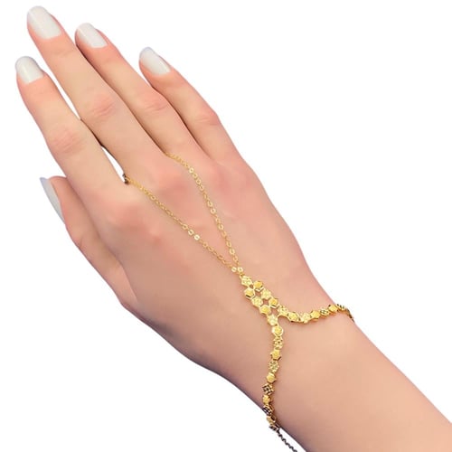 كف ذهب عيار 21 الوزن 5.17 جرام