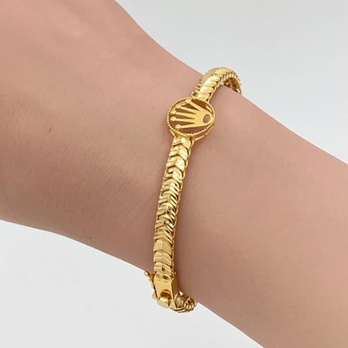 اسواره وخاتم ذهب عيار 21 الوزن 13.15 جرام