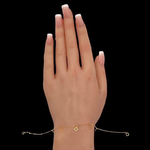 اسواره ذهب عيار 21 الوزن 0.31 جرام