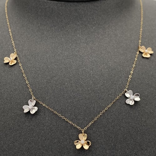 عقود ذهب عيار 18 الوزن 4.40 جرام