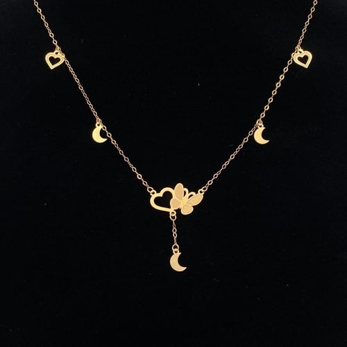 عقد رمضان ذهب عيار 21 الوزن 0.9 جرام