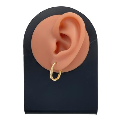 حلق ذهب عيار 18 الوزن 2.42 جرام