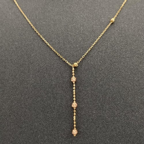 عقود ذهب عيار 18 الوزن 3.83 جرام