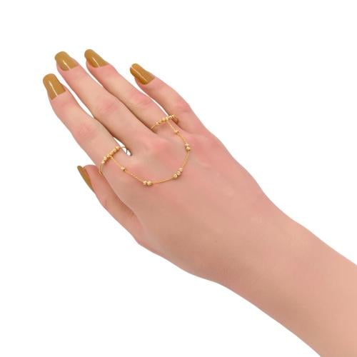 كف اوتار ذهب عيار 21 الوزن 2.10 جرام