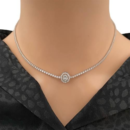 عقد ذهب عيار 18 الوزن 6.69 جرام