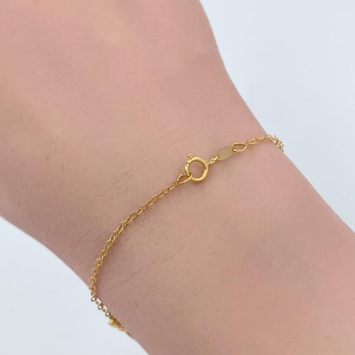 كف ذهب عيار 21 الوزن 4.14 جرام